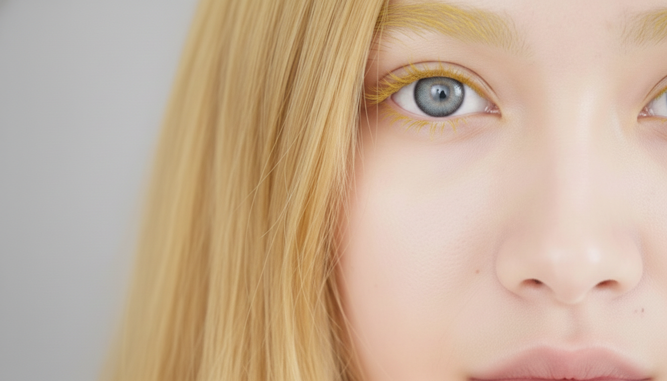 Color Contact Lens B2B Strategy in Asian Style Enlargement